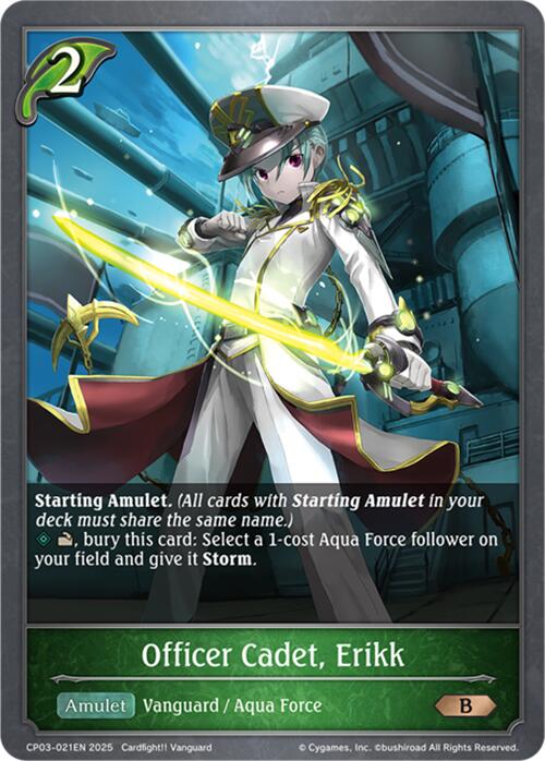 Officer Cadet, Erikk (CP03-021EN) [Cardfight!! Vanguard]