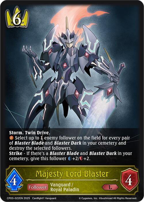 Majesty Lord Blaster (CP03-022EN) [Cardfight!! Vanguard]
