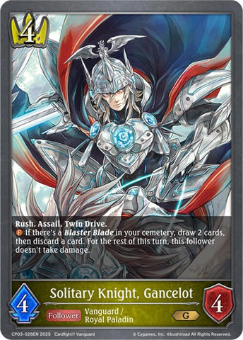 Solitary Knight, Gancelot (CP03-028EN) [Cardfight!! Vanguard]