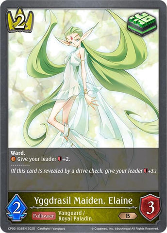 Yggdrasil Maiden, Elaine (CP03-038EN) [Cardfight!! Vanguard]