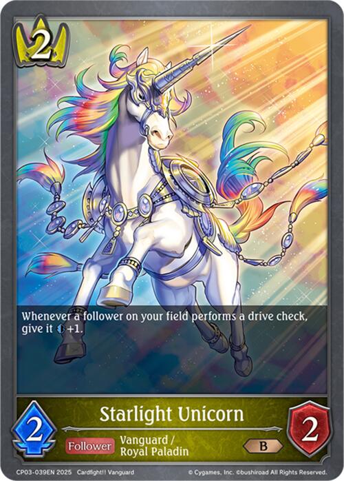 Starlight Unicorn (CP03-039EN) [Cardfight!! Vanguard]
