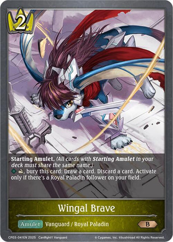 Wingal Brave (CP03-041EN) [Cardfight!! Vanguard]