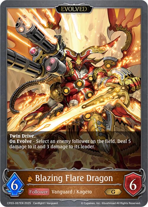 Blazing Flare Dragon (CP03-067EN) [Cardfight!! Vanguard]