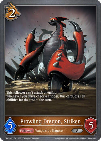 Prowling Dragon, Striken (CP03-072EN) [Cardfight!! Vanguard]