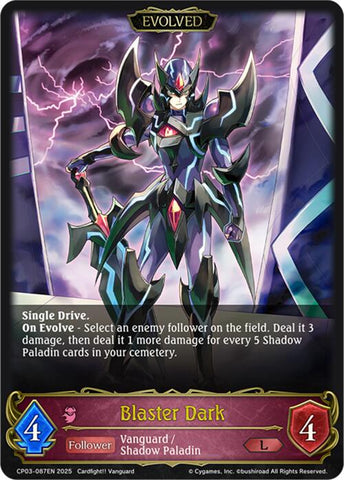 Blaster Dark (Evolved) (CP03-087EN) [Cardfight!! Vanguard]