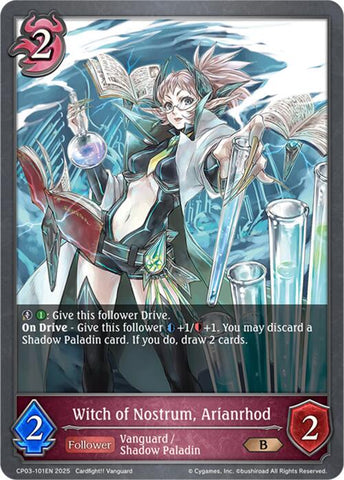 Witch of Nostrum, Arianrhod (CP03-101EN) [Cardfight!! Vanguard]