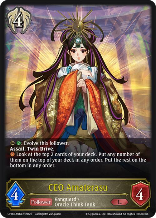 CEO Amaterasu (CP03-106EN) [Cardfight!! Vanguard]
