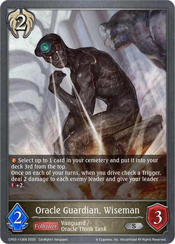 Oracle Guardian, Wiseman (CP03-113EN) [Cardfight!! Vanguard]