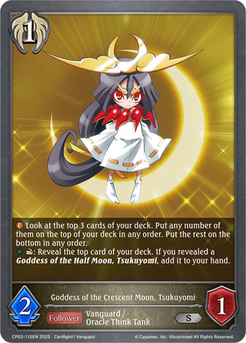 Goddess of the Crescent Moon, Tsukuyomi (CP03-115EN) [Cardfight!! Vanguard]