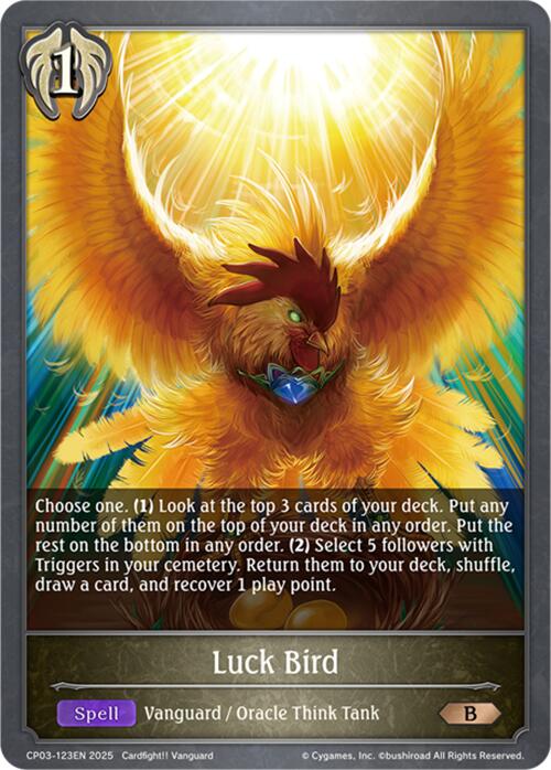 Luck Bird (CP03-123EN) [Cardfight!! Vanguard]