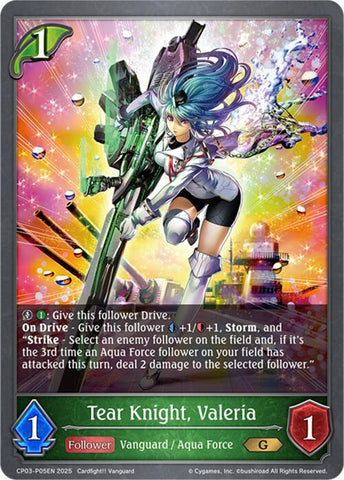 Tear Knight, Valeria - P05EN (Foil) (CP03-P05EN) [Cardfight!! Vanguard]