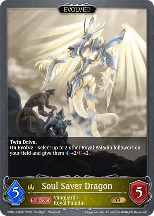 Soul Saver Dragon - P16EN (Foil) (CP03-P16EN) [Cardfight!! Vanguard]