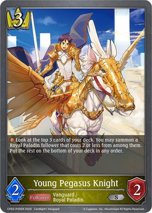 Young Pegasus Knight - P20EN (Foil) (CP03-P20EN) [Cardfight!! Vanguard]