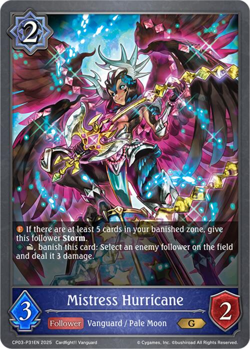 Mistress Hurricane - P31EN (Foil) (CP03-P31EN) [Cardfight!! Vanguard]