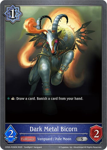 Dark Metal Bicorn - P35EN (Foil) (CP03-P35EN) [Cardfight!! Vanguard]