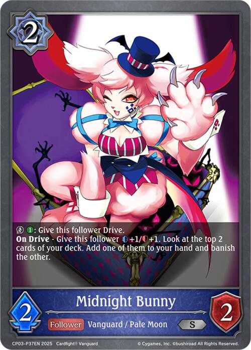 Midnight Bunny - P37EN (Foil) (CP03-P37EN) [Cardfight!! Vanguard]