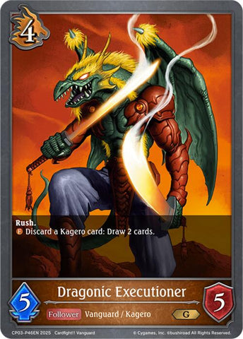 Dragonic Executioner - P46EN (Foil) (CP03-P46EN) [Cardfight!! Vanguard]