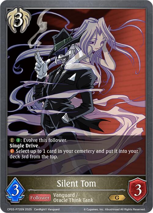 Silent Tom - P72EN (Foil) (CP03-P72EN) [Cardfight!! Vanguard]