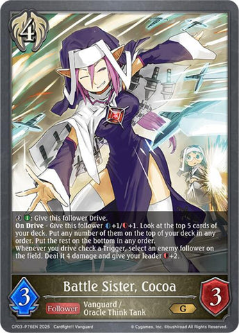 Battle Sister, Cocoa - P76EN (Foil) (CP03-P76EN) [Cardfight!! Vanguard]