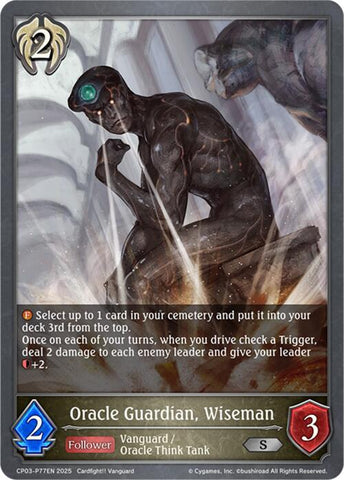 Oracle Guardian, Wiseman - P77EN (Foil) (CP03-P77EN) [Cardfight!! Vanguard]