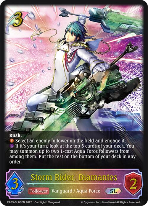 Storm Rider, Diamantes (CP03-SL03EN) [Cardfight!! Vanguard]