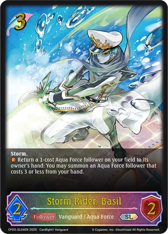 Storm Rider, Basil (CP03-SL04EN) [Cardfight!! Vanguard]