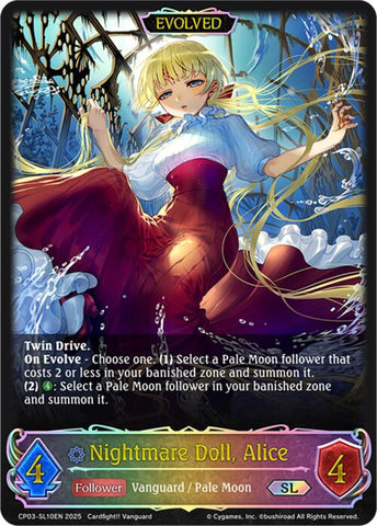 Nightmare Doll, Alice (Evolved) (CP03-SL10EN) [Cardfight!! Vanguard]