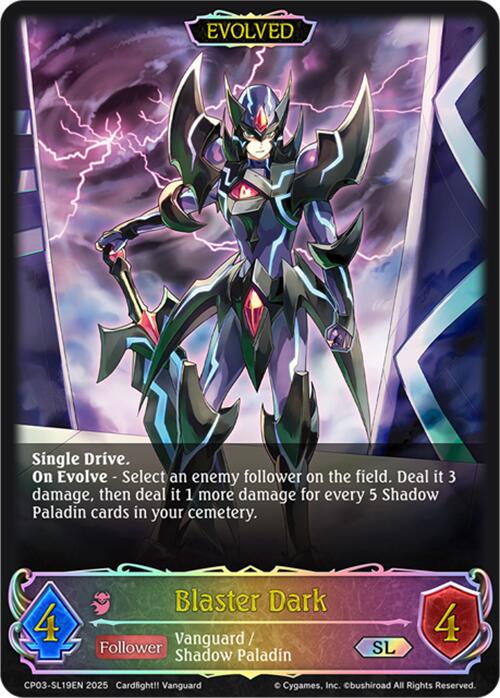 Blaster Dark (Evolved) (CP03-SL19EN) [Cardfight!! Vanguard]