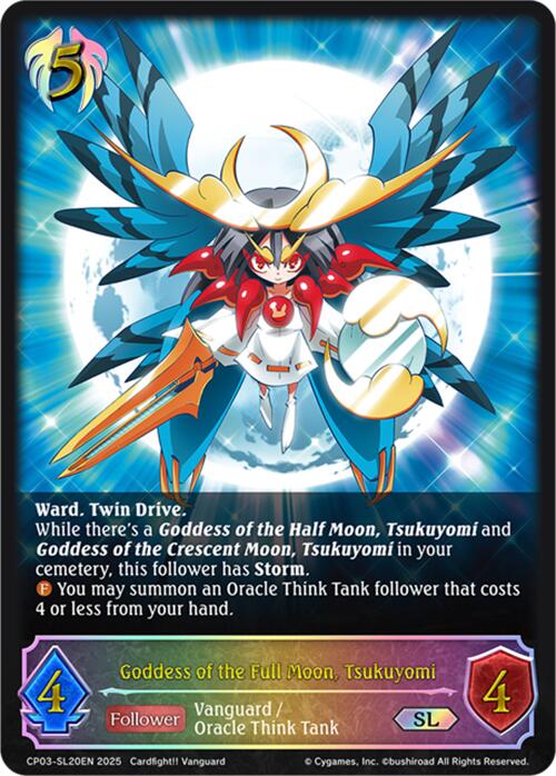 Goddess of the Full Moon, Tsukuyomi (CP03-SL20EN) [Cardfight!! Vanguard]