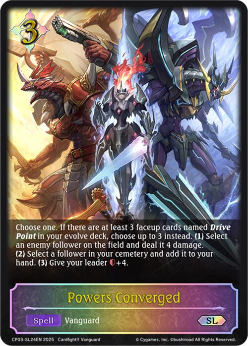 Powers Converged (CP03-SL24EN) [Cardfight!! Vanguard]