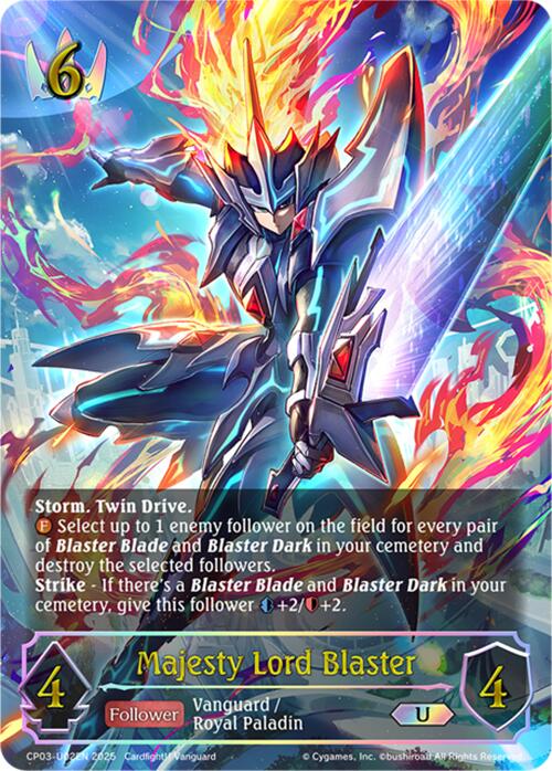 Majesty Lord Blaster (CP03-U02EN) [Cardfight!! Vanguard]