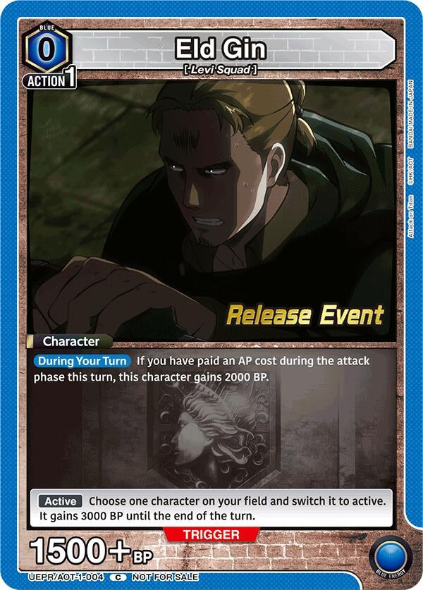 Image for Eld Gin (UE10BT_RE) (UEPR/AOT-1-004) - Union Arena