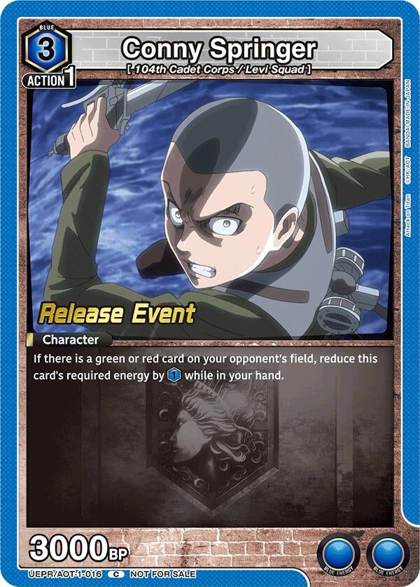 Image for Conny Springer (016) (UE10BT_RE) (UEPR/AOT-1-016) - Union Arena