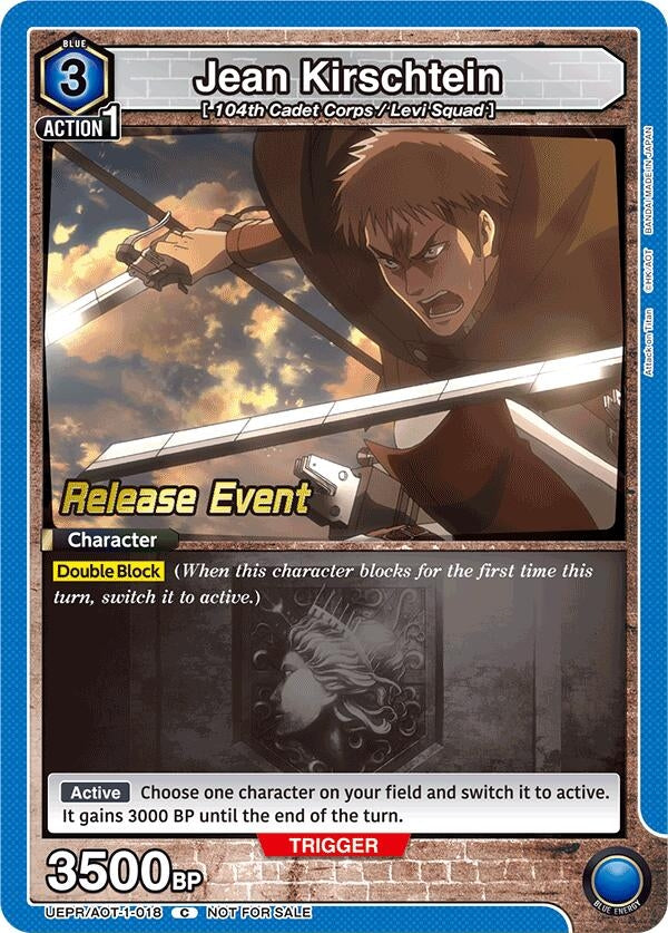 Image for Jean Kirschtein (018) (UE10BT_RE) (UEPR/AOT-1-018) - Union Arena