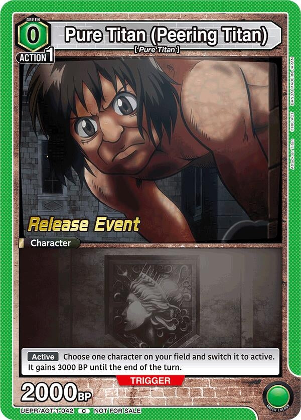 Image for Pure Titan (Peering Titan) (UE10BT_RE) (UEPR/AOT-1-042) - Union Arena