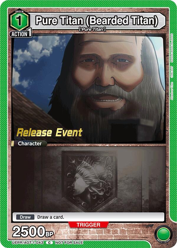Image for Pure Titan (Bearded Titan) (UE10BT_RE) (UEPR/AOT-1-043) - Union Arena