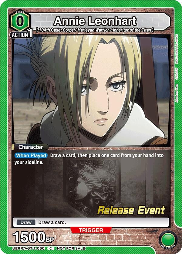 Image for Annie Leonhart (050) (UE10BT_RE) (UEPR/AOT-1-050) - Union Arena