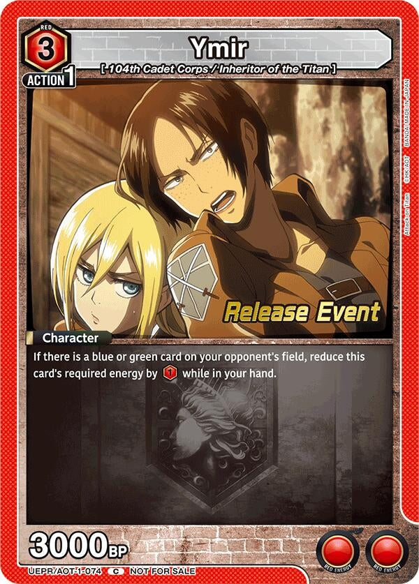 Image for Ymir (074) (UE10BT_RE) (UEPR/AOT-1-074) - Union Arena