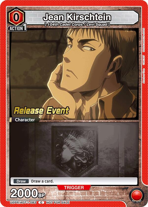 Image for Jean Kirschtein (083) (UE10BT_RE) (UEPR/AOT-1-083) - Union Arena