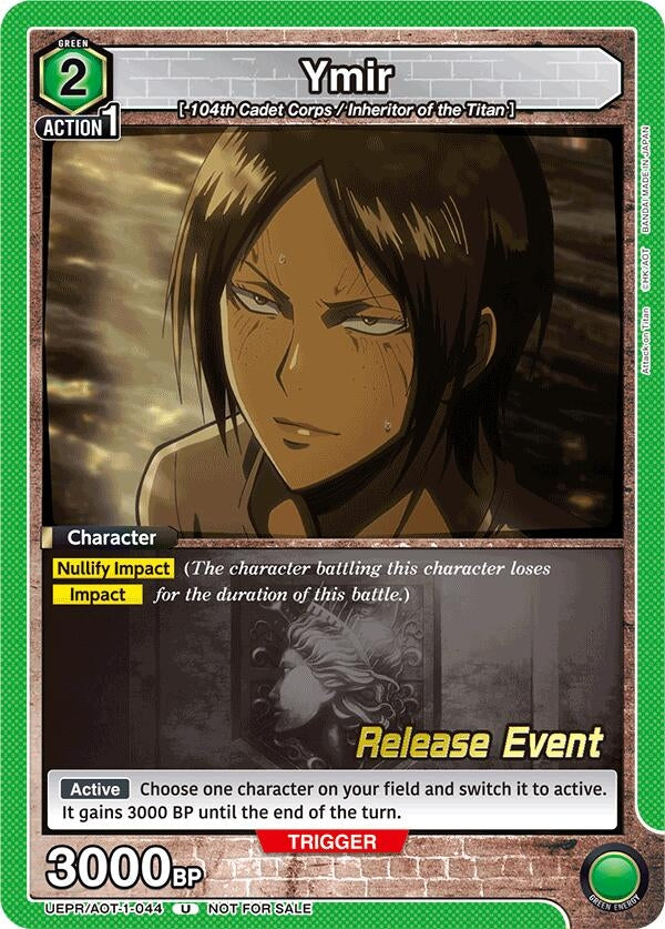Image for Ymir (044) (UE10BT_RE) (UEPR/AOT-1-044) - Union Arena