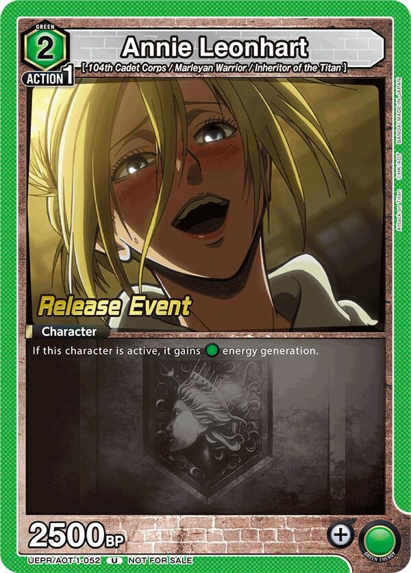 Image for Annie Leonhart (052) (UE10BT_RE) (UEPR/AOT-1-052) - Union Arena