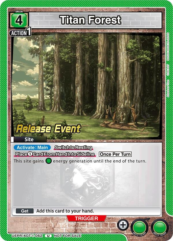 Image for Titan Forest (UE10BT_RE) (UEPR/AOT-1-062) - Union Arena