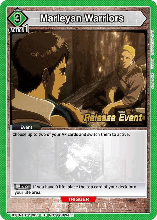 Image for Marleyan Warriors (UE10BT_RE) (UEPR/AOT-1-065) - Union Arena