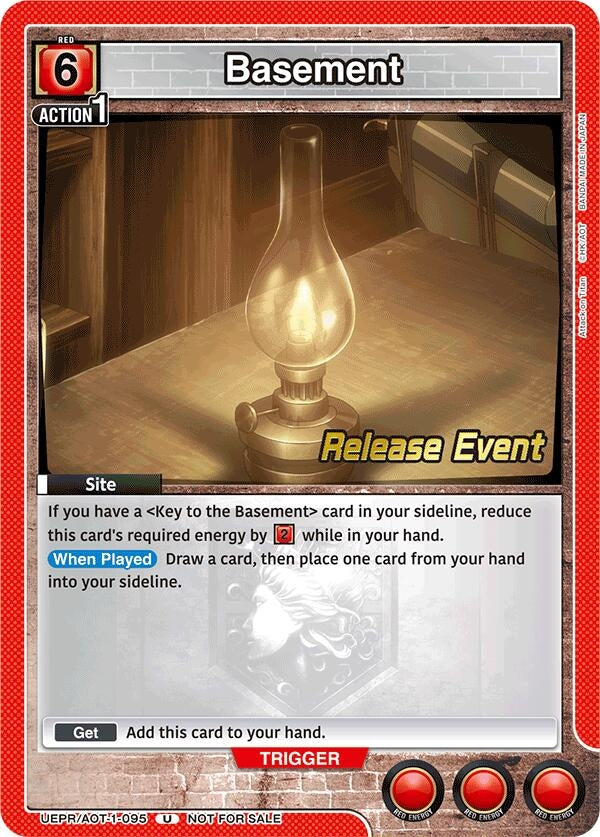 Image for Basement (UE10BT_RE) (UEPR/AOT-1-095) - Union Arena
