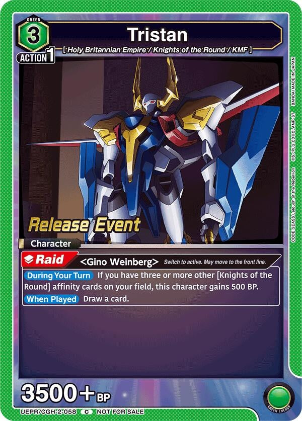 Image for Tristan (UEX03BT_RE) (UEPR/CGH-2-058) - Union Arena