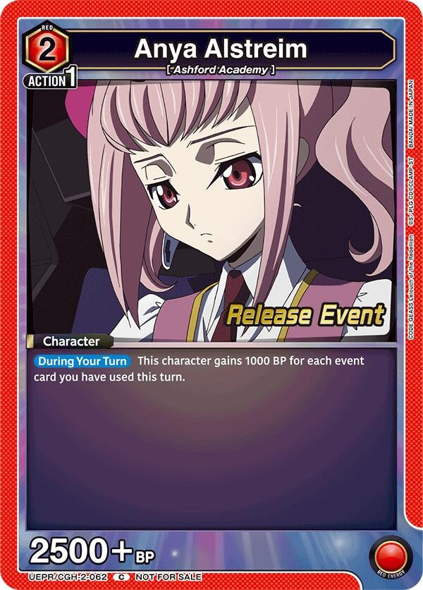 Image for Anya Alstreim (062) (UEPR/CGH-2-062) - Union Arena