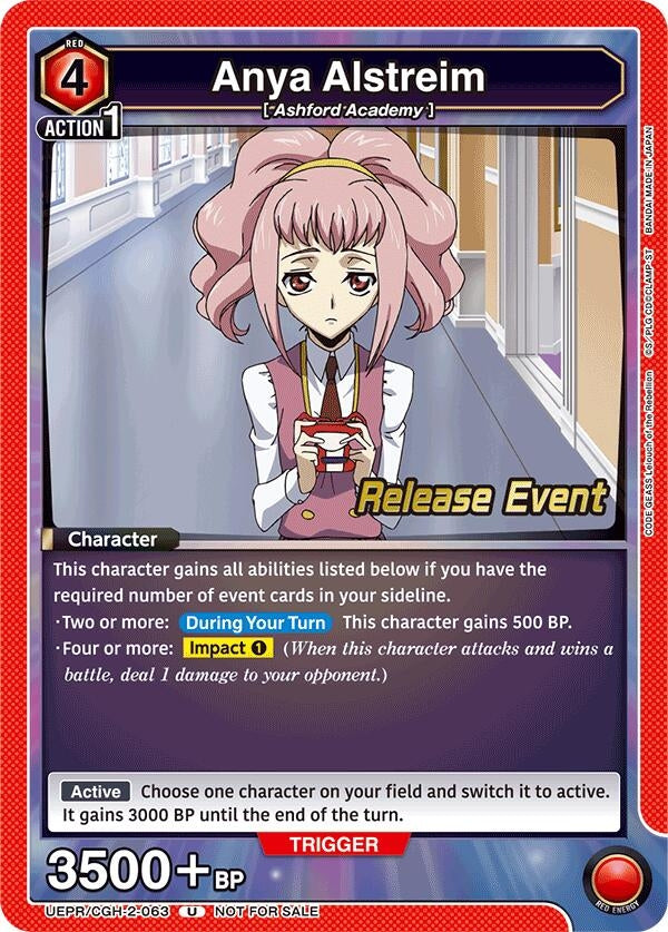 Image for Anya Alstreim (063) (UEPR/CGH-2-063) - Union Arena