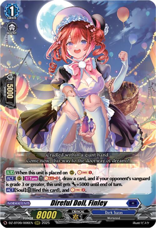 Direful Doll, Finley (DZ-BT09/006EN) [Super Brave Detonation]