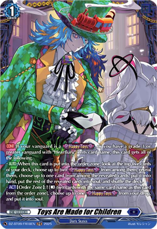 Toys Are Made for Children (DZ-BT09/FR18EN) [Super Brave Detonation]