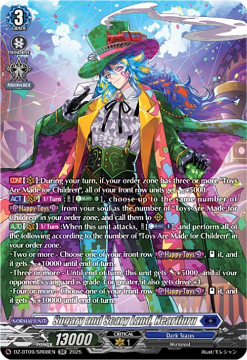 Sugary and Scary Land, Heartluru (DZ-BT09/SR08EN) [Super Brave Detonation]